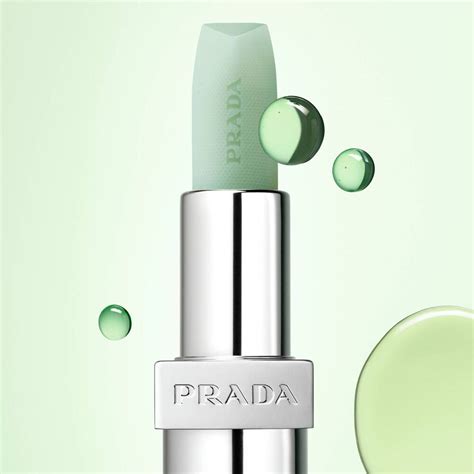 prada beauty moisturizing lip balm.